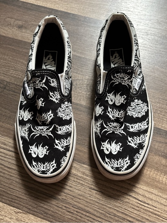 Vans Shoes - Vans slip on forgotten bones shoes